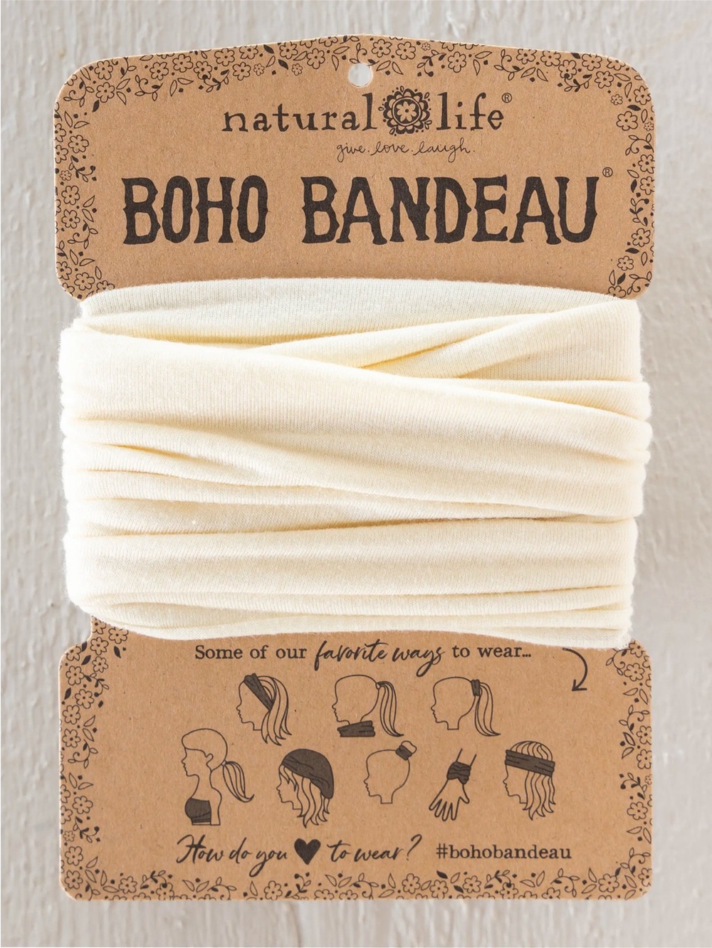 Natural Life boho bandeau hair band